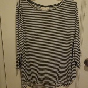 Chico's striped blouse
